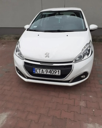 Peugeot 208 cena 31600 przebieg: 80806, rok produkcji 2015 z Tarnów małe 106